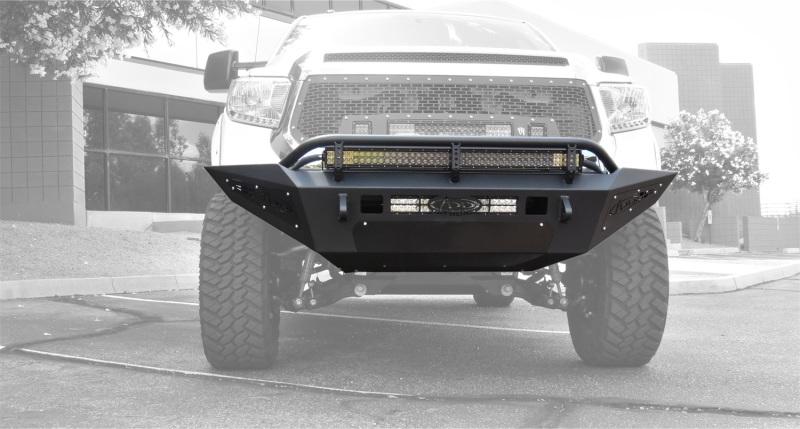 Addictive Desert Designs 14-18 Toyota Tundra HoneyBadger Front Bumper F747315000103 Main Image