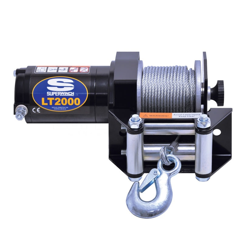 Superwinch 2000 LBS 12 VDC 5/32in x 49ft Steel Rope LT2000 Winch 1120210