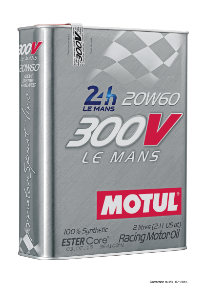 MOTUL 300V Fully Synthetic Ester Racing Engine Oil - 2 Liters