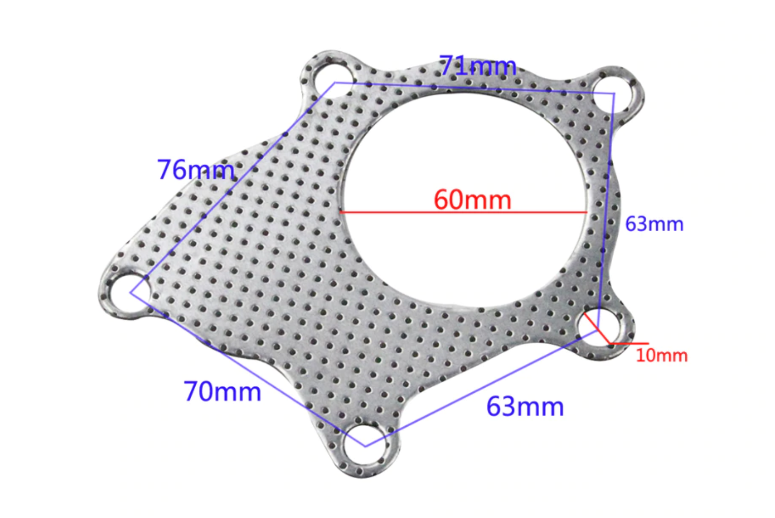 Turbo Manifold Downpipe Gasket T3-T4 5-Bolt B/D Series