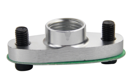 Turbo Oil Drain Flange 1/2 NPT Female Aluminum T3 T4 T04 GT40 GT55 ODF-02 Silver