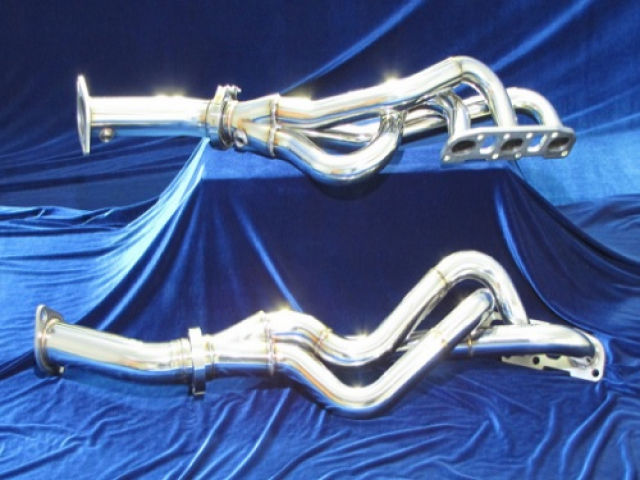 Motordyne MD-Long Tube Header W/Straight Pipe