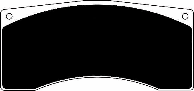 Porterfield Brake Pads for 1995 FERRARI 355 Challenge