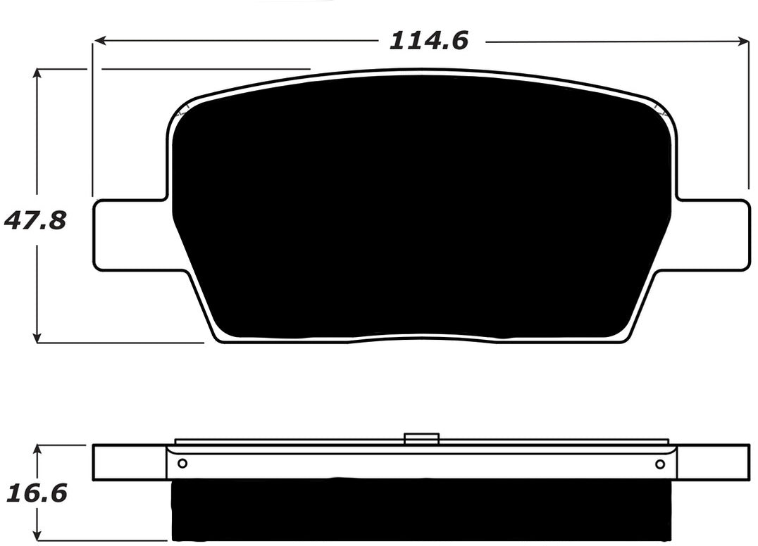 Porterfield Brake Pads for 2019 CADILLAC CT6-V