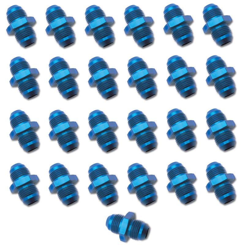Russell Performance -6 AN Flare Union (Blue) (25 pcs.) 660358 Main Image