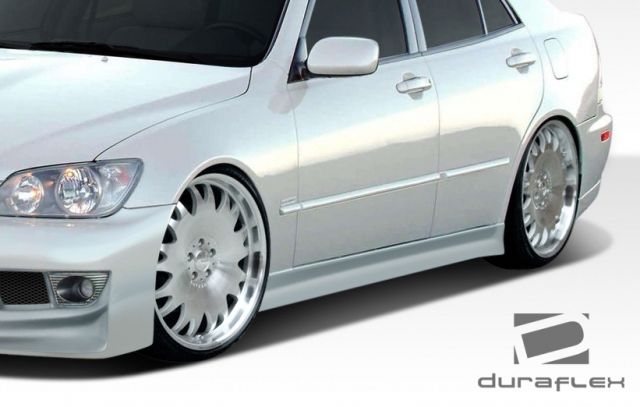 Duraflex 2000-2005 Lexus IS Series IS300 V-Speed 2 Side Skirts Rocker