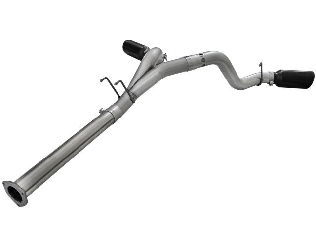 aFe POWER 49-43065-B Large Bore-HD 4" 409 SS DPF-Back Exhaust System
