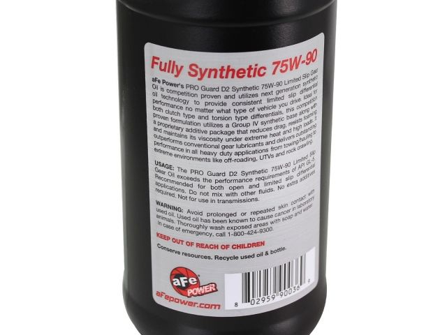 aFe POWER 46-70032-WL Rear Differential Cover Machined Fins Pro Series