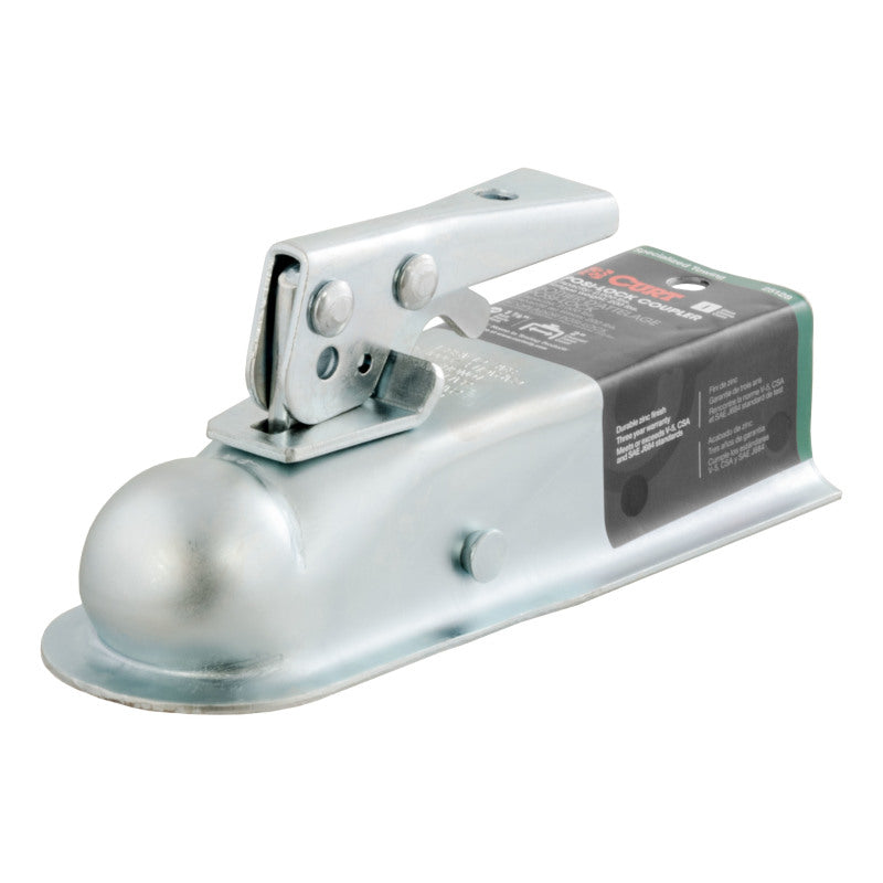 Curt CUR Straight-Tongue Coupler Trailer Hitches Hitch Accessories main image