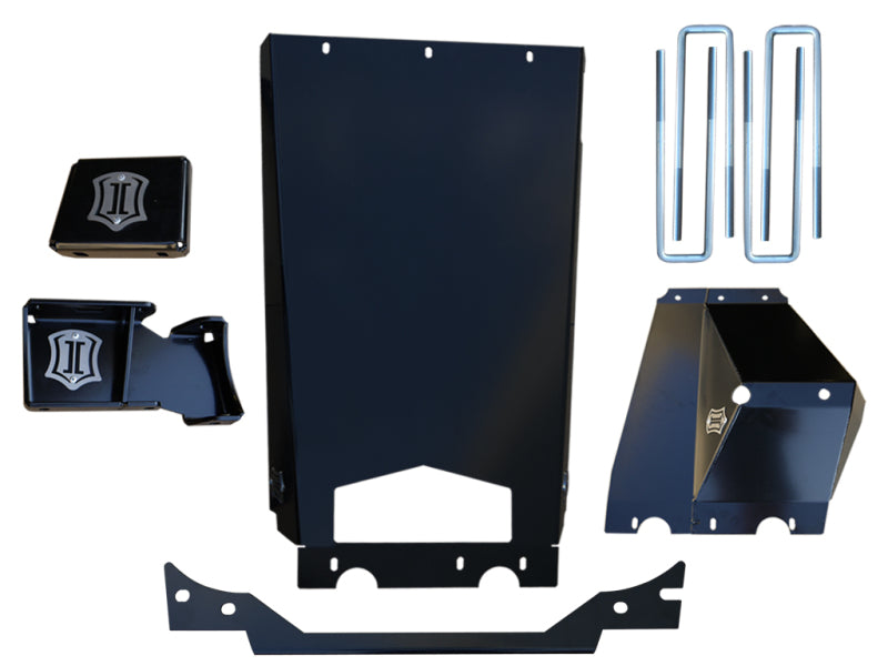 ICON ICO Skid Plate Kits Body Armor & Protection Skid Plates main image