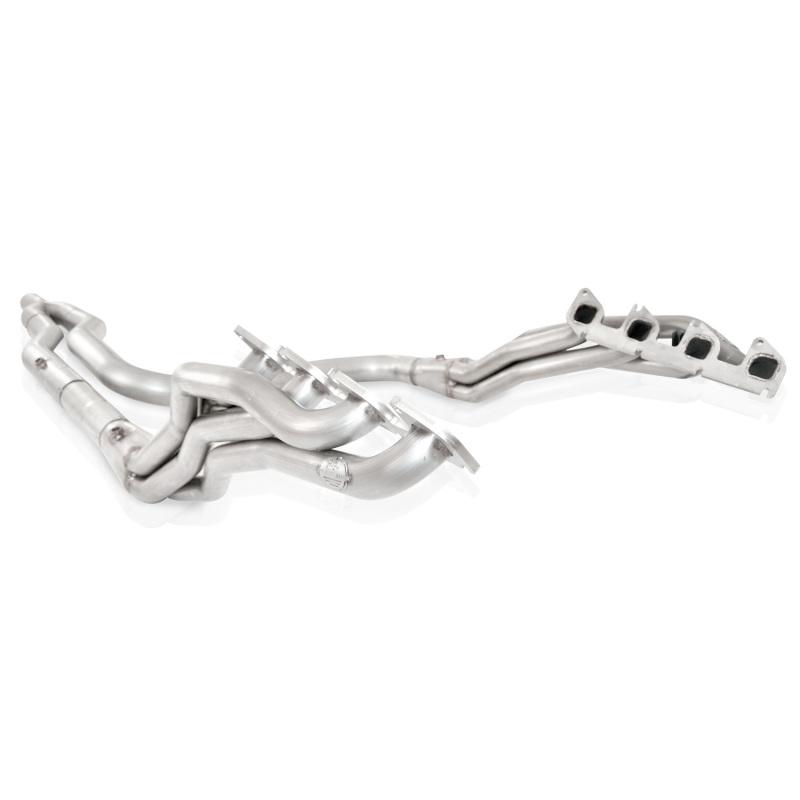 Stainless Works 2010-14 Ford F-150 Raptor 1-7/8in Primaries 3in Cats Y-Pipe FTR11HORYSC Main Image