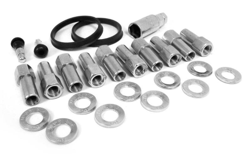 Race Star 1/2in Ford Open End Deluxe Lug Kit Direct Drilled - 10 PK 601-1426D-10