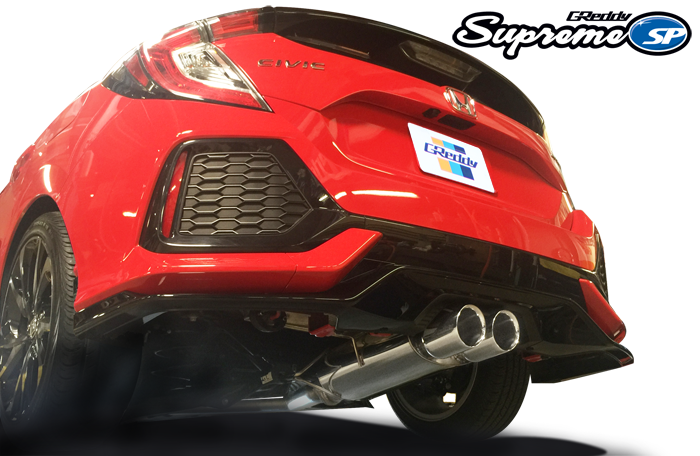 GReddy Honda (FK7) Civic Sport HB  3" Supreme SP Exhaust