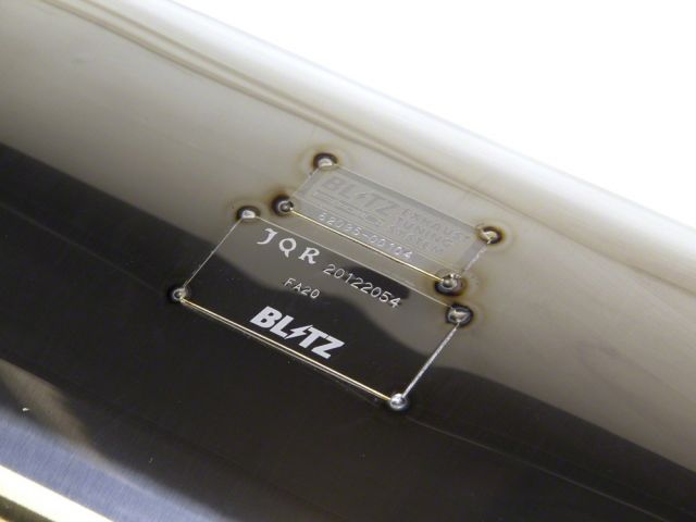 Blitz Catback Exhaust System NUR-VS FR-S BRZ - (Open Box) 0P9ML