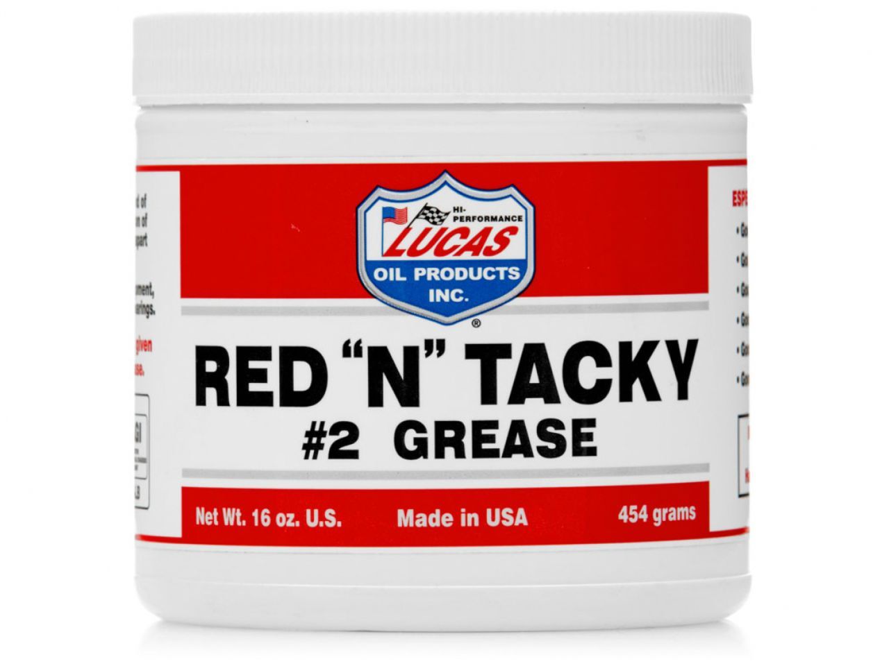 Lucas Oil Grease 10574 Item Image