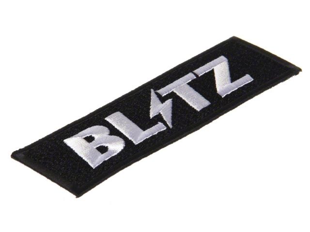 Blitz Black Iron Cloth Patch