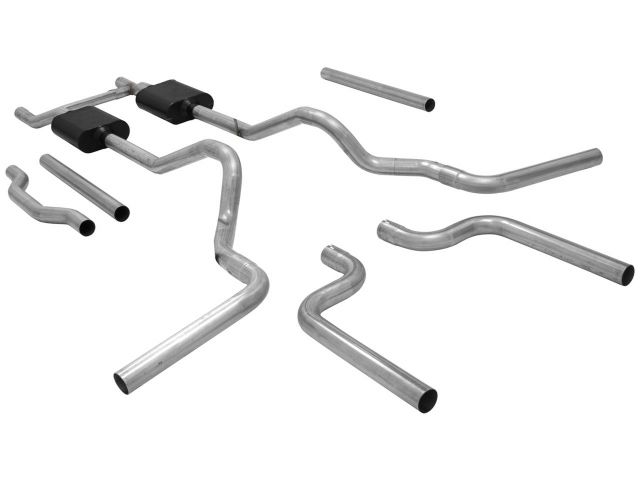 Flowmaster 73-87 GM C10/C20 Pickup, 1/2 Ton, 3/4 Ton, 2WD, V-8, Trans X-Member Ba