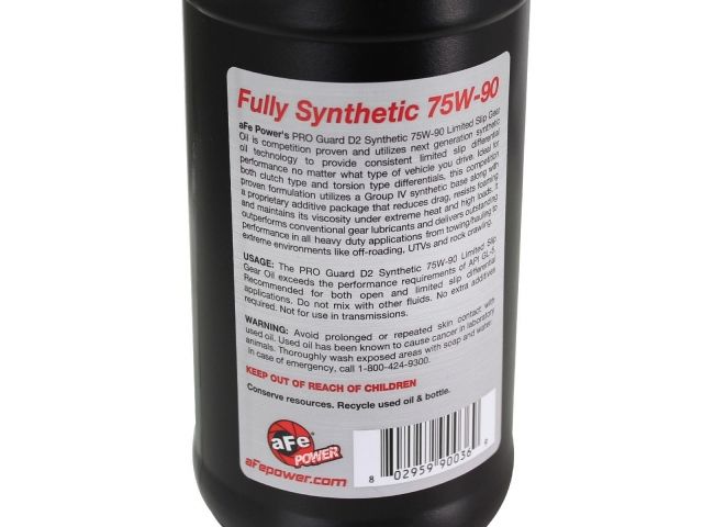 aFe POWER 46-70302-WL Rear Differential Cover, Machined Fins