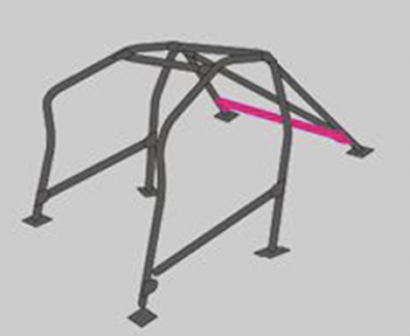 Z33 Dash Escape Works 10P Roll Cage Safety21 LHD + Harness Bar + 660Mm LHD 251 270 W10