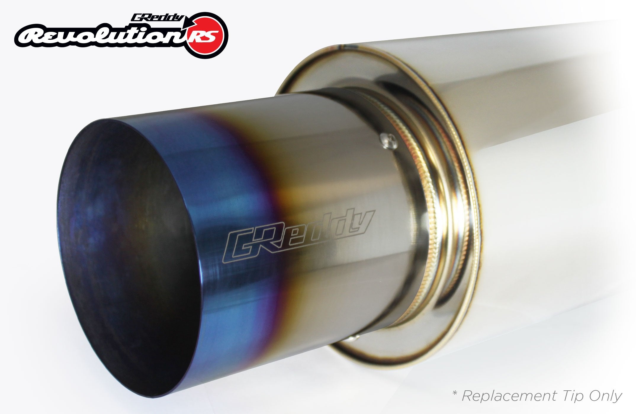 GReddy Optional Revolution RS Titanium Tip(s) 105mm Dia.