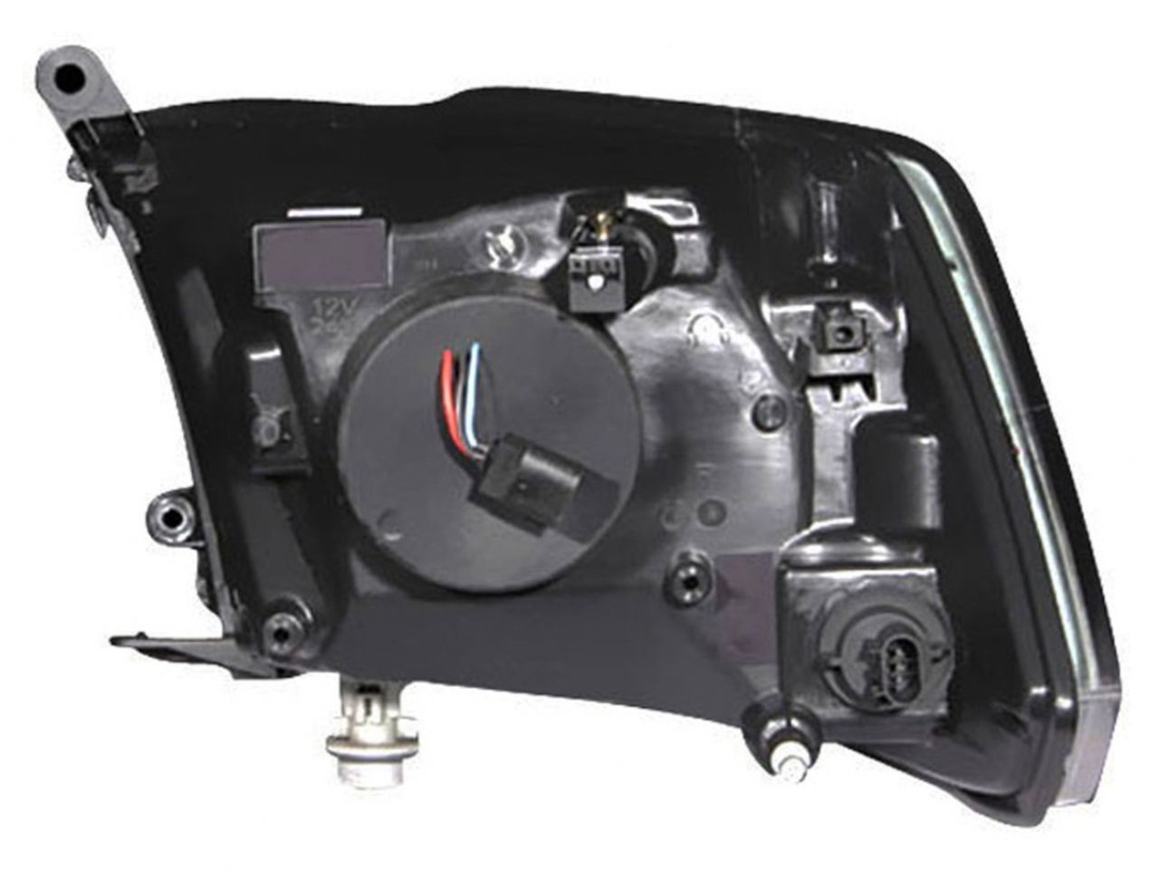 Anzo 2009-2016 Dodge Ram 1500 Projector Headlights w/ Halo Chrome (CCFL)