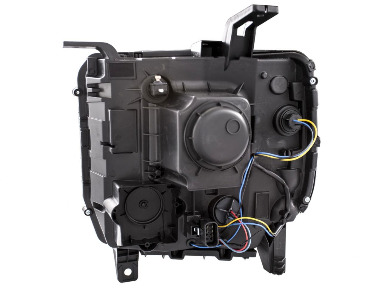 Anzo 2014-2015 Gmc Sierra Projector Headlights w/ U-Bar Black