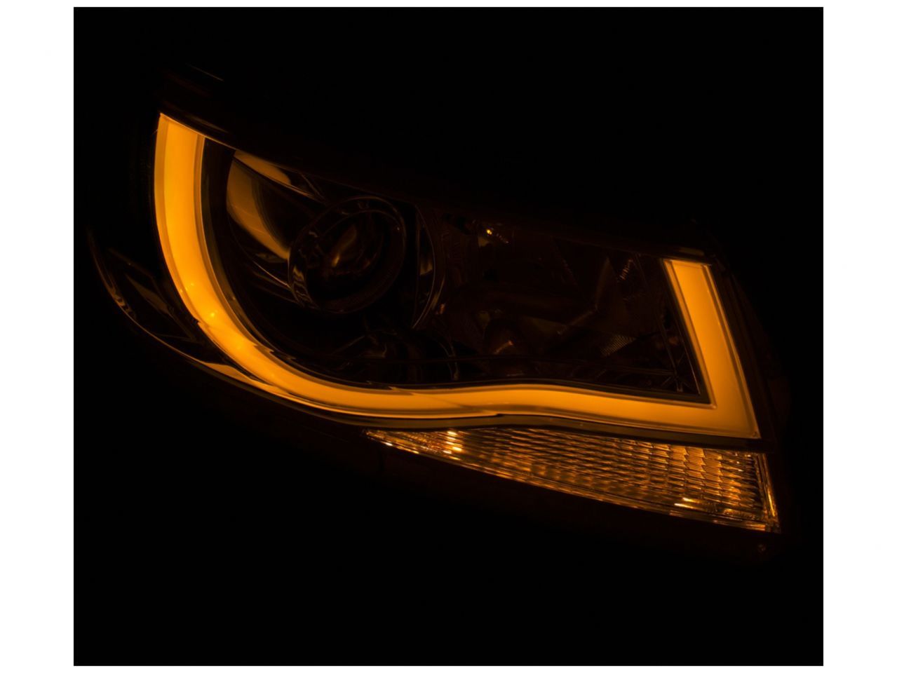 Anzo 2015-2016 Chevrolet Colorado Projector Headlights w/Plank Style Switch