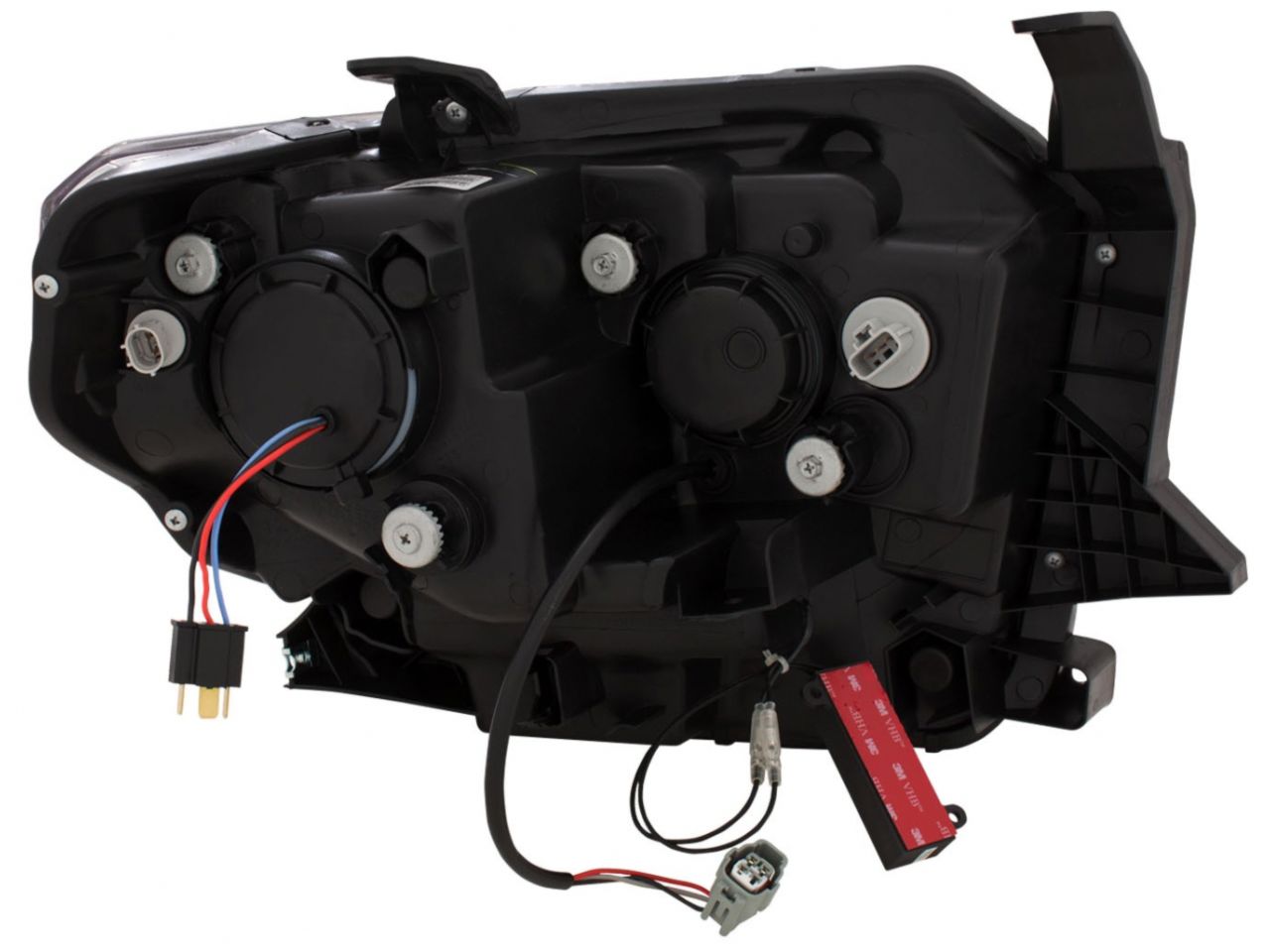 Anzo 14-18 Toyota Tundra w/ LED DRL Projector Headlights w/ U-Bar