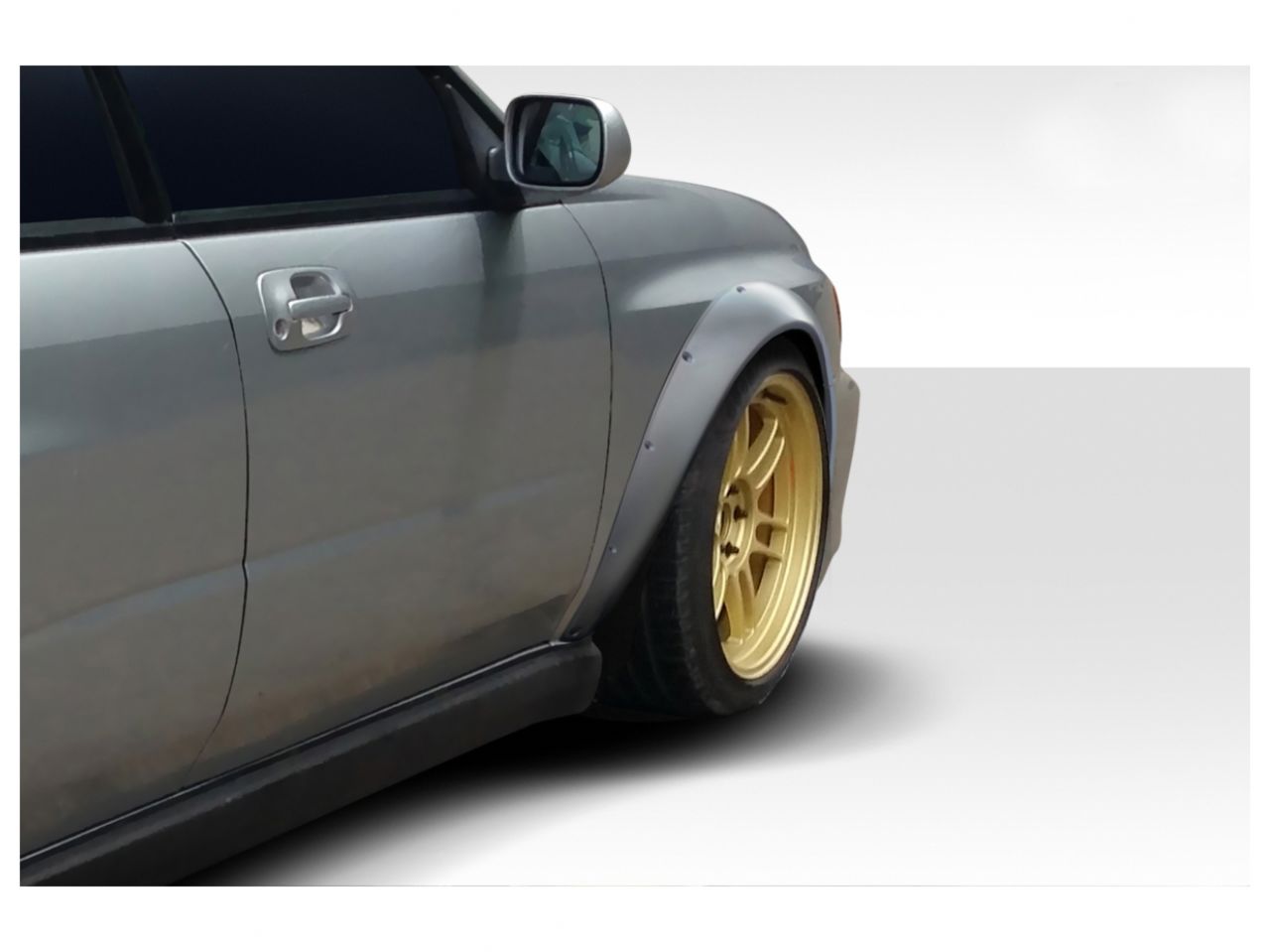 Duraflex 2002-2003 Subaru Impreza WRX 4DR Race Front Fender Flares - 4