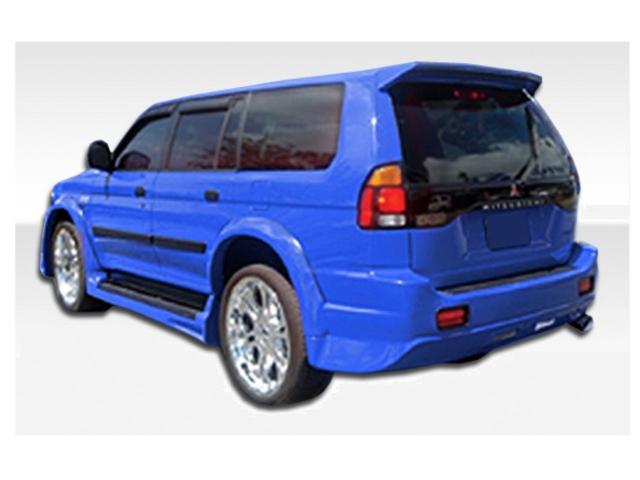 Duraflex 2000-2003 Mitsubishi Montero Sport Platinum Side Skirts Rocke