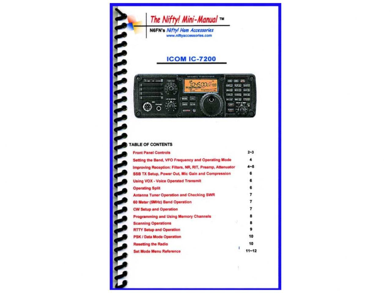 Nifty Vehicle Parts MM-IC7200 Item Image