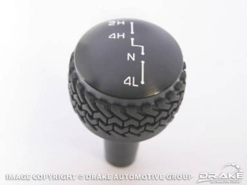 DV8 Offroad 2007-2018 Jeep JK 4WD Shift Knob Black Finish D-JP-180011-BK Main Image
