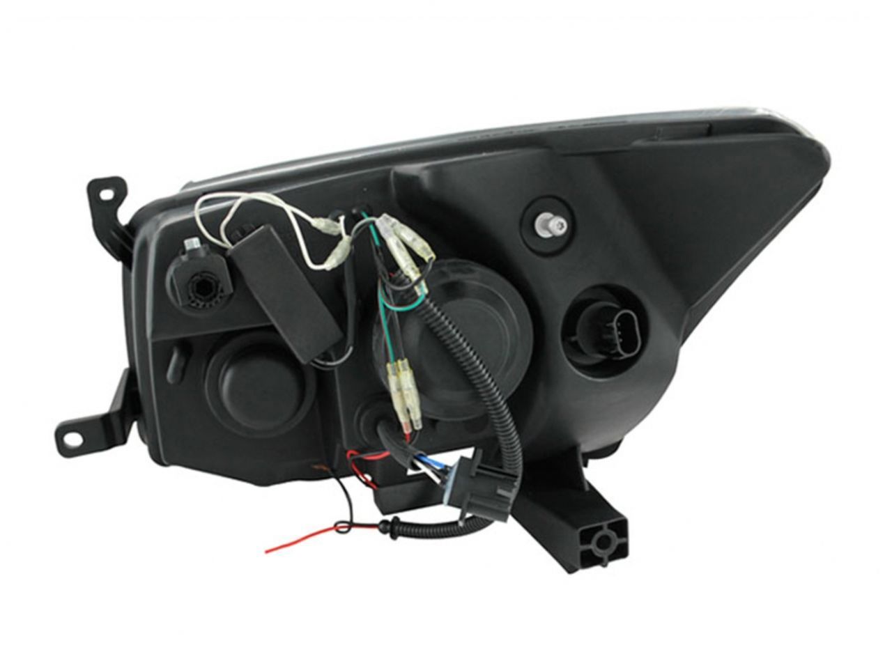 Anzo 2007-2012 Dodge Caliber Projector Headlights w/ Halo Chrome (CCFL