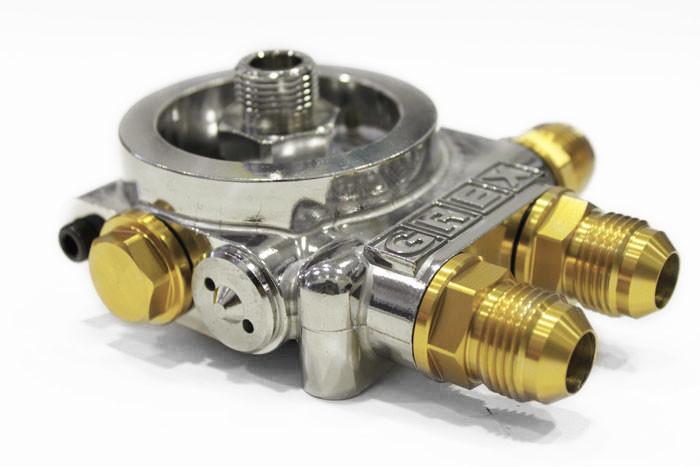 Greddy Oil Cooler Filter Block Adapter Type-I - Remote Filter