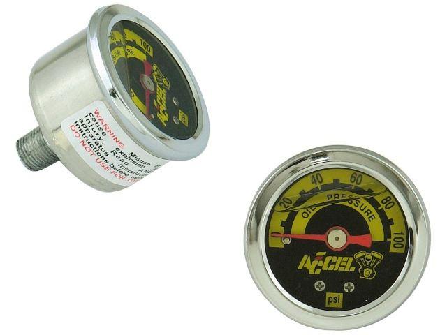 Accel Oil Pressure Gauge 7122 Item Image