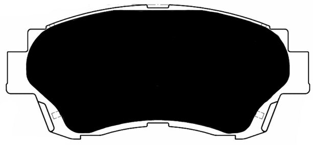 Porterfield Brake Pads for 1992 LEXUS SC 300
