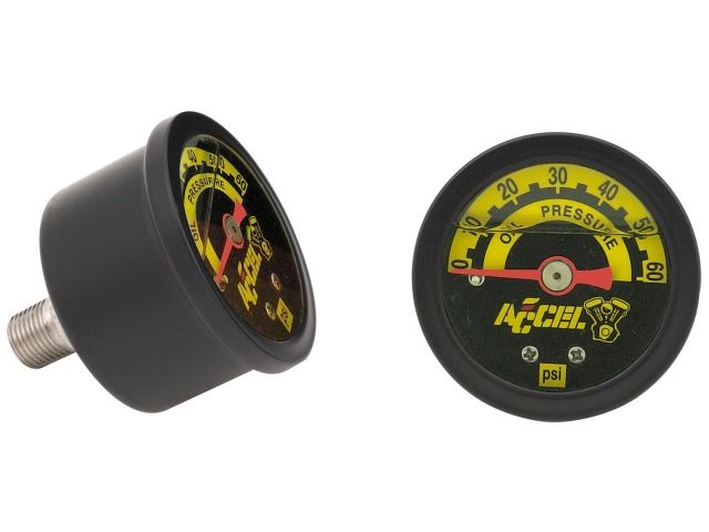 Accel Oil Pressure Gauge 7121B Item Image