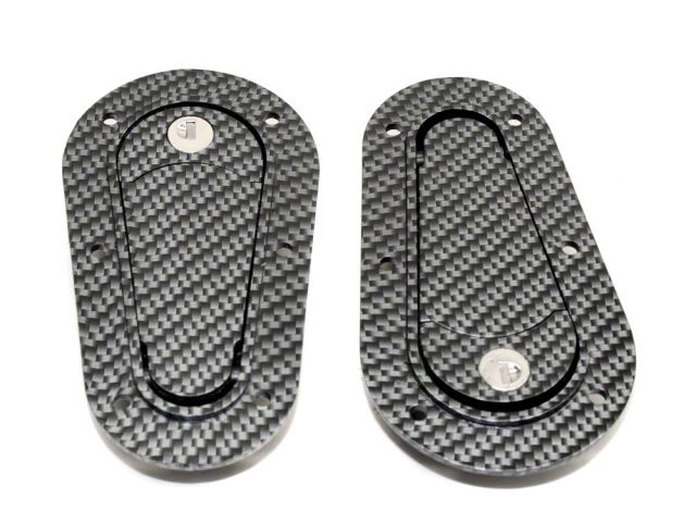 Aerocatch Flush With Lock Kit Carbon Look
