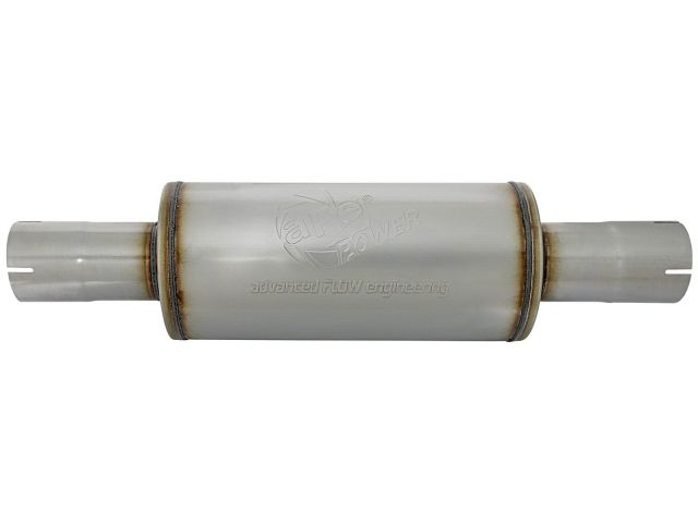 aFe POWER 49M00025 ATLAS 3-1/2" Aluminized Stainless Steel Muffler