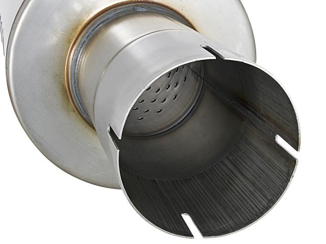 aFe POWER 49M00025 ATLAS 3-1/2" Aluminized Stainless Steel Muffler