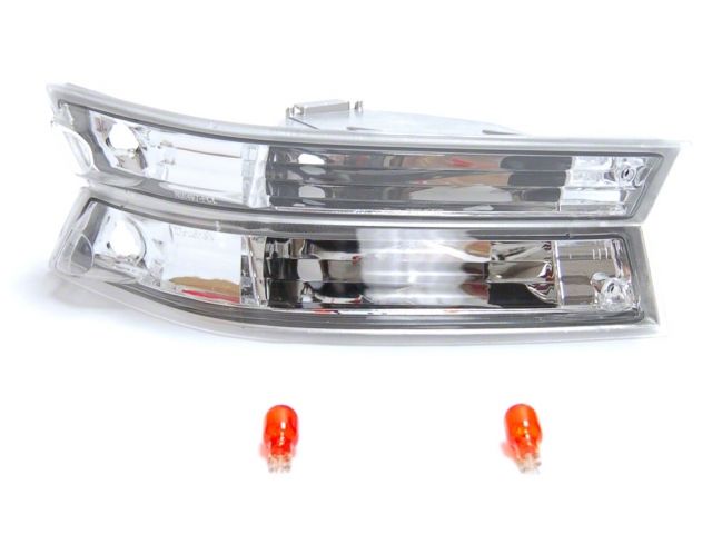Kazama Clear Front Turn Signal Lights Nissan 240SX S14 Kouki