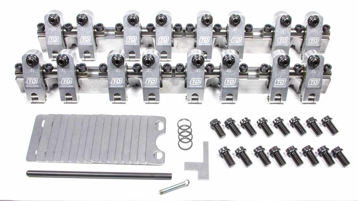 T and D Machine SBC Sport Comp Shaft R/A Kit 1.50/1.50 Ratio TDM10000-150/150