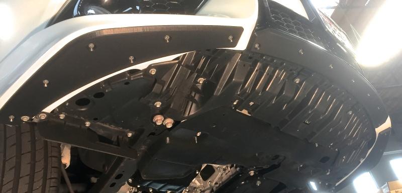 ProTEKt 2016 Scion iM / 17-19 Toyota iM Custom Fit Front Bumper Skid Plates 9-SCIMBS0-160 Main Image