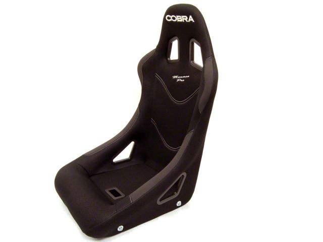Cobra Monaco Pro Black Tube Frame Bucket Seat