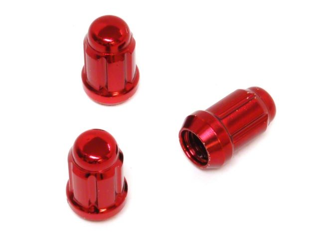 Muteki Closed Ended Wheel Lug Nuts Red M12x1.5mm 20pcs