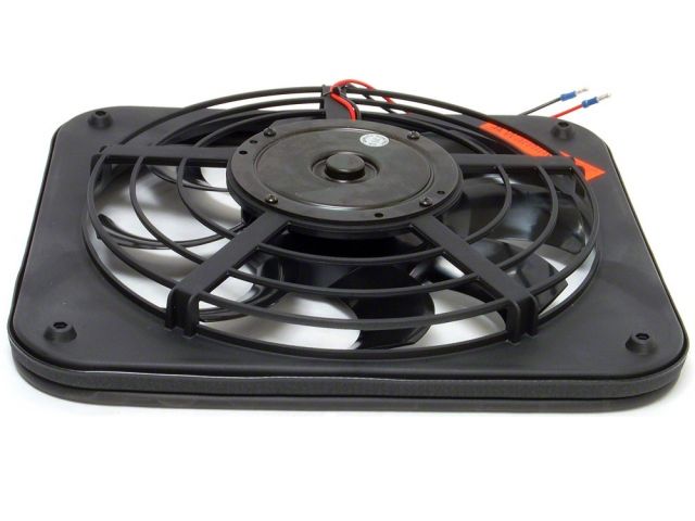 Flexalite   Single 12 in. Electric Pusher Fan