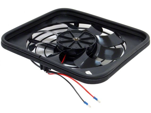Flexalite   Single 12 in. Electric Pusher Fan