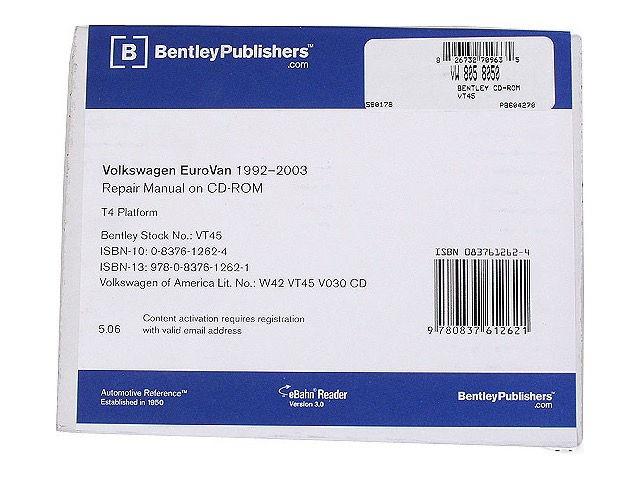 Bentley Miscellaneous VT45 Item Image