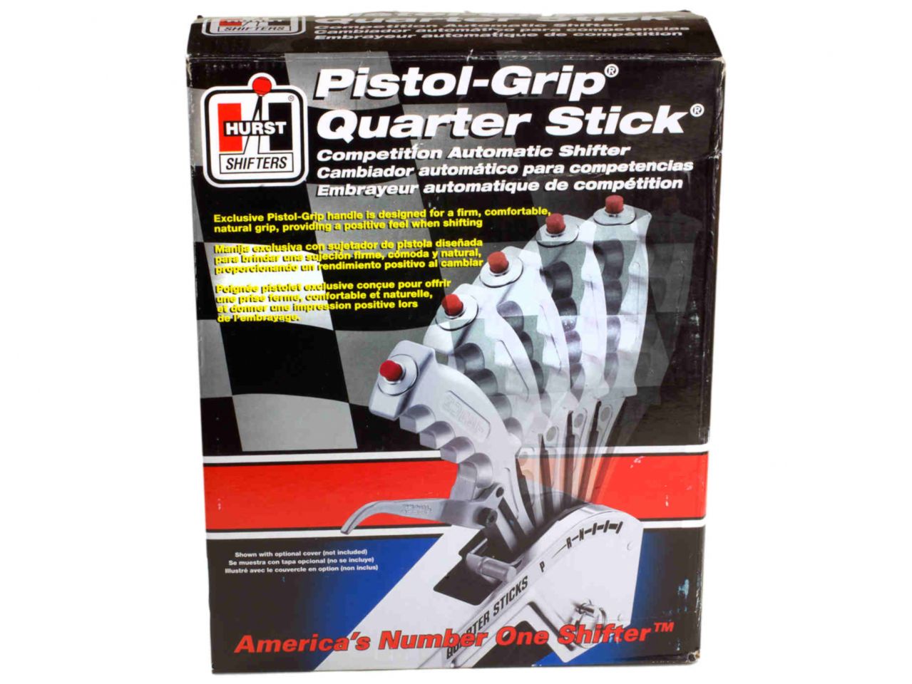 Hurst Shifters Automatic Shifter, Pistol Grip 2 Fits GM Powerglide with Forward