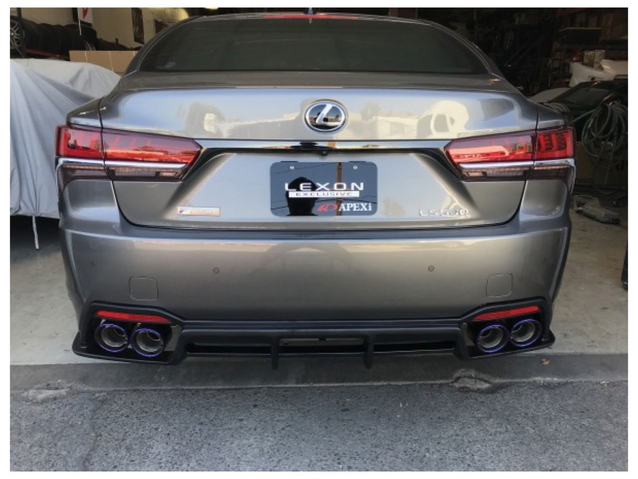 Apexi N1-X Evolution Extreme Axleback Exhaust - 2018+ Lexus LS500 / LS500h